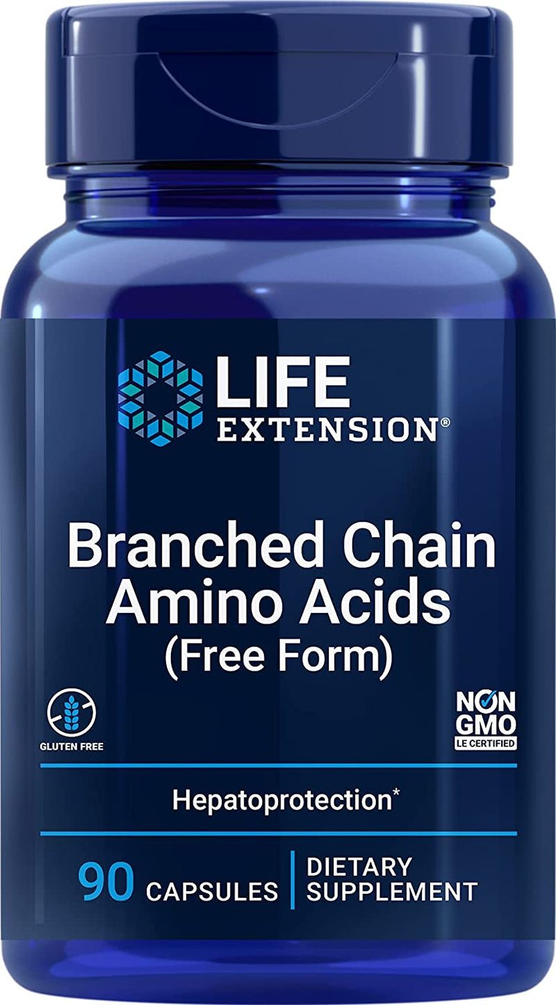 Branch Chain Amino Acids 90 Vegetarian Capsules