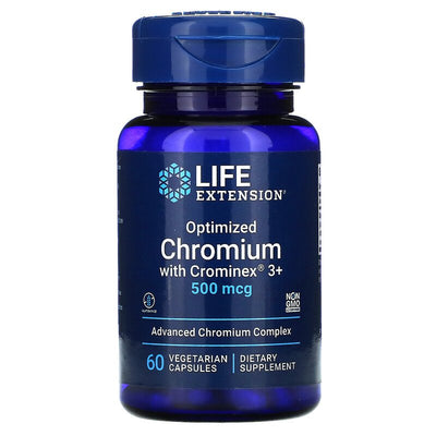 Optimized Chromium with Crominex 3+ 500 mcg 60 Vegetarian Capsules  Best Price