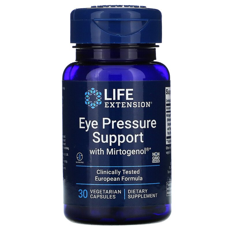 Eye Pressure Support with Mirtogenol 30 Vegetarian Capsules Best Price