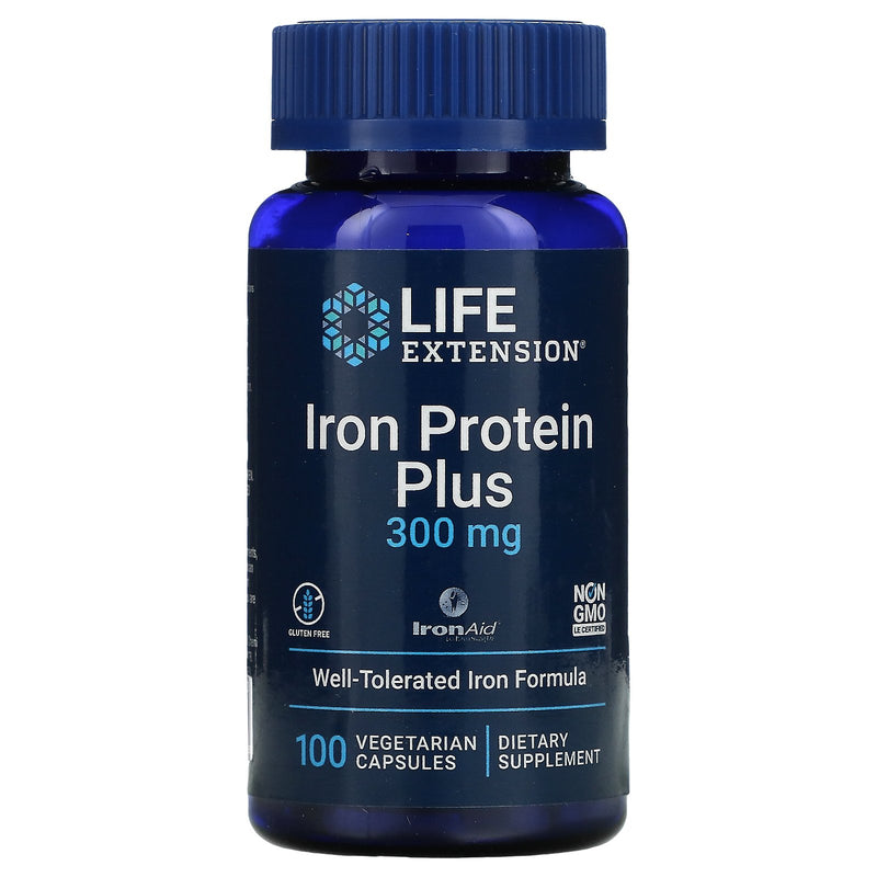 Iron Protein Plus 300 mg 100 Capsules Best Price