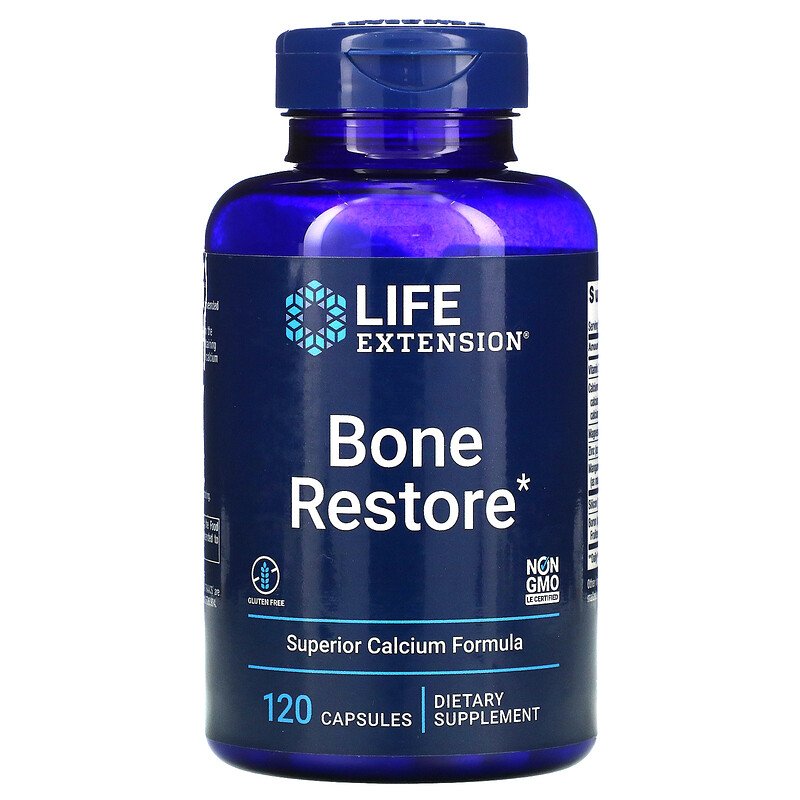 Bone Restore 120 Capsules by Life Extension best price