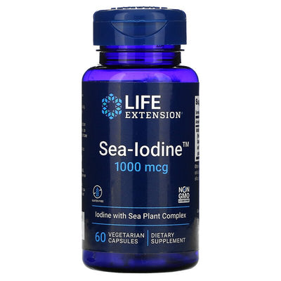 Sea-Iodine 1000 mcg 60 Vege Caps by Life Extension best price