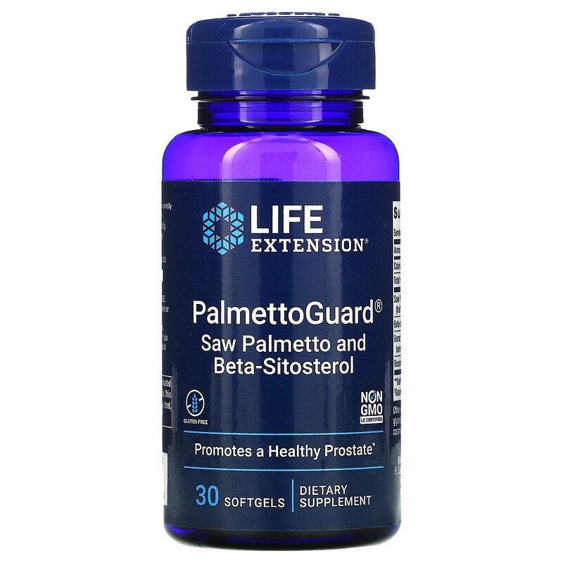 PalmettoGuard Saw Palmetto with Beta-Sitosterol 30 Sgels by Life Extension best price