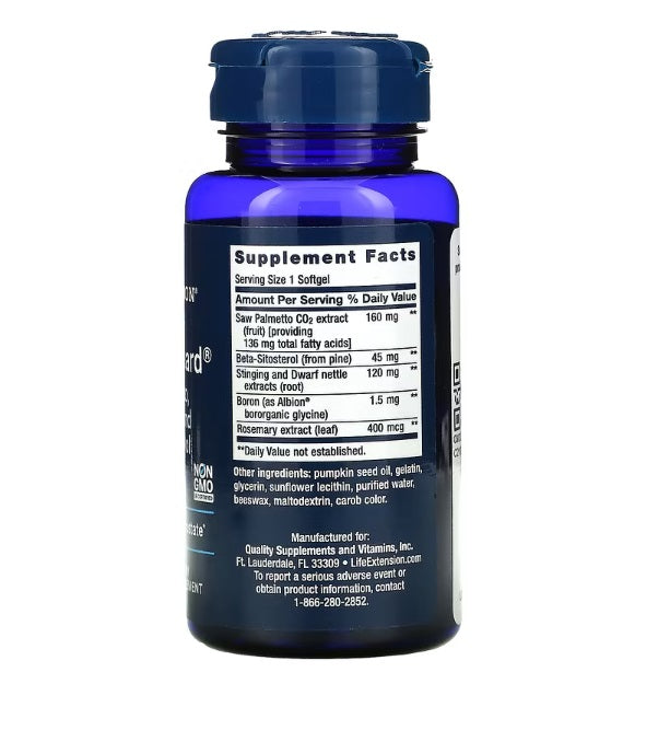 PalmettoGuard Saw Palmetto/Nettle Root with Beta-Sitosterol 60 Softgels