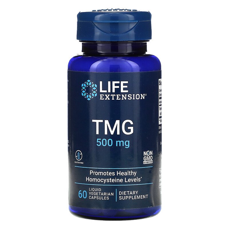 TMG 500 mg 60 Vege Liquid Caps by Life Extension best price