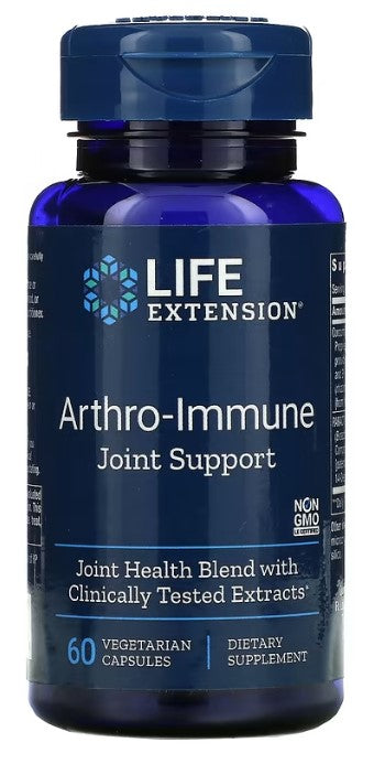 Arthro-Immune Joint Support 60 Vegetarian Capsules, by Life Extension