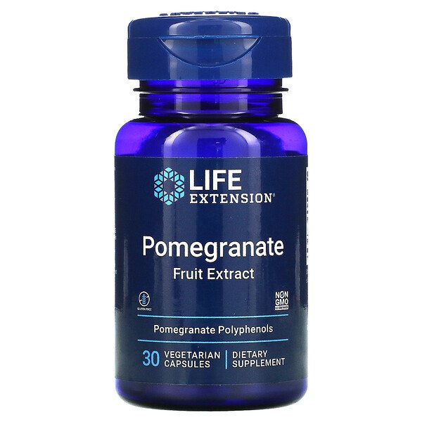 Pomegranate Extract 30 Vegetarian Capsules by Life Extension best price