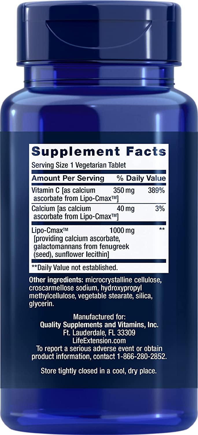 Vitamin C 24-Hour Liposomal Hydrogel™ Formula by Life Extension