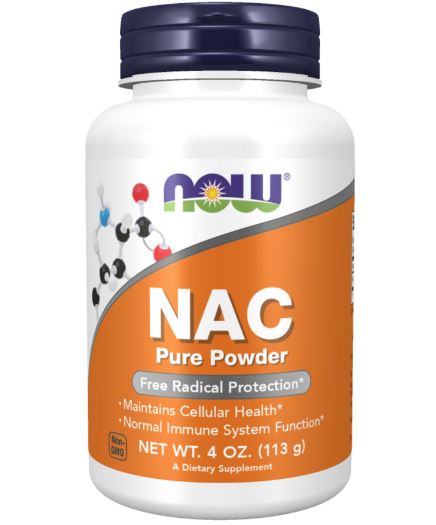 NAC Pure Powder 4 oz by NOW