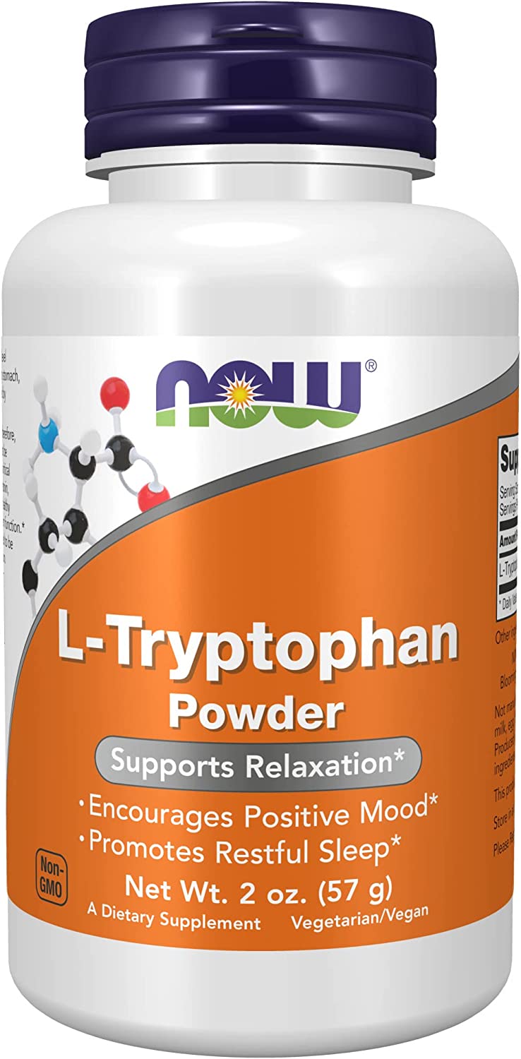 NOW Foods, L-Tryptophan Powder, 2 oz by NOW