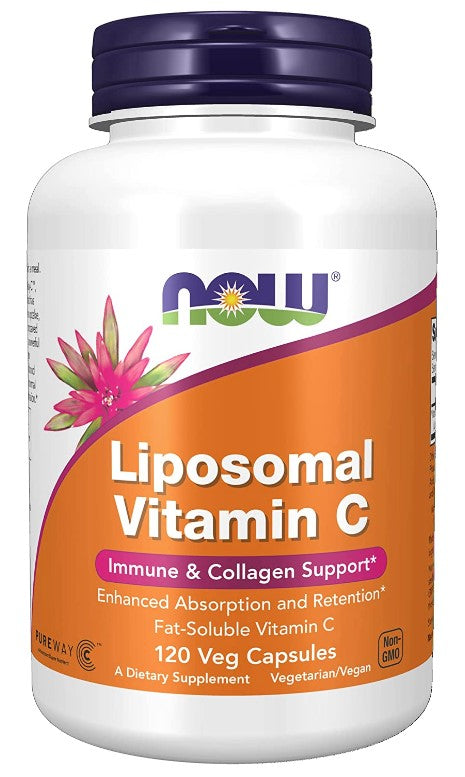 Liposomal Vitamin C 120 Veg Capsules by NOW