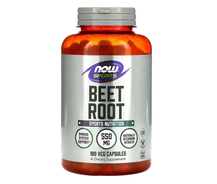 Beet Root, 550 mg, 180 Veg Capsules by NOW