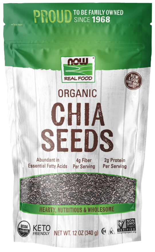 Organic Chia Seed Black 12 oz (340 g)
