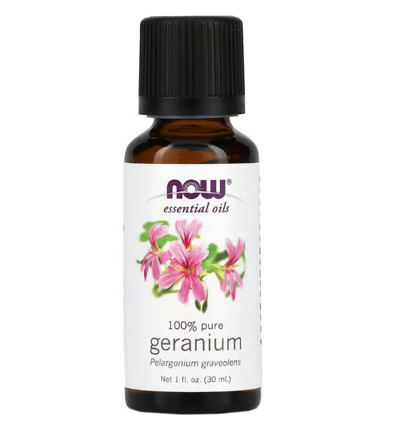 Essential Oils - Geranium 1 fl oz (30 ml) by NOW