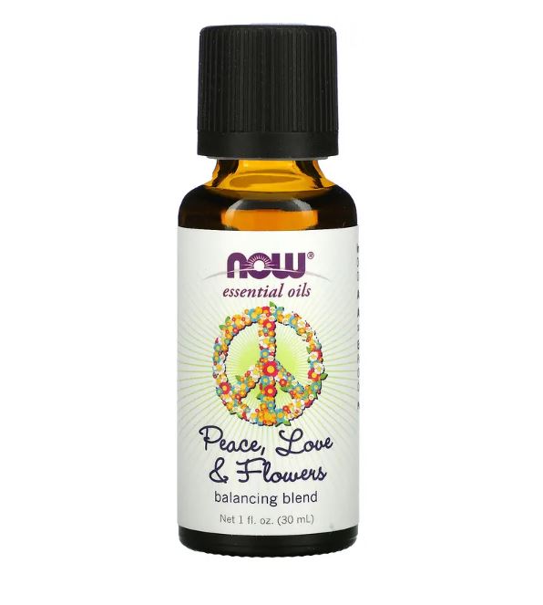 Peace, Love & Flowers, Balancing Blend, 1 fl. oz (30 ml) by NOW