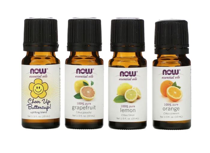 Put Some Pep in Your Step Essential Oils Kit - 4 Bottles by NOW