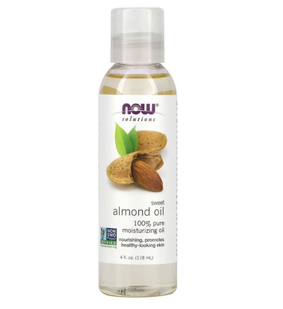 Sweet Almond Oil - 4 fl oz (118ml) by NOW Foods