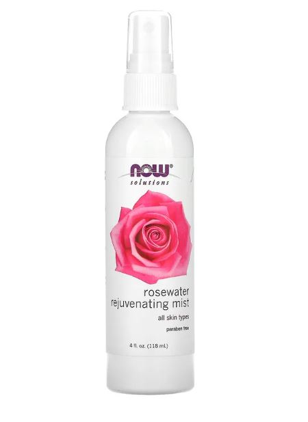 Rosewater Rejuvenating Spray 4 fl oz (118 ml) by NOW