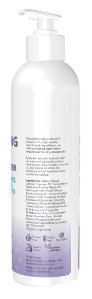 Nourishing Baby Lotion, Calming Lavender, 8 fl oz (237 mL), by NOW Baby