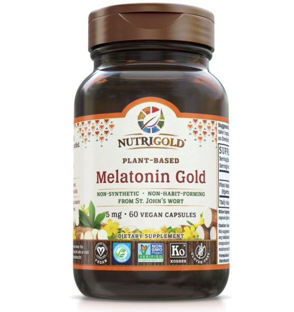 Melatonin Gold by NutriGold - 60 Veggie Caps
