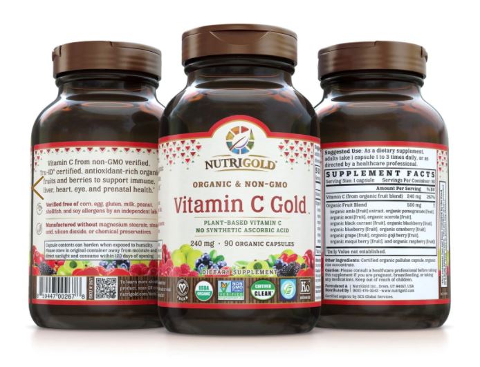 Vitamin C Gold by NutriGold - 90 Veggie Caps