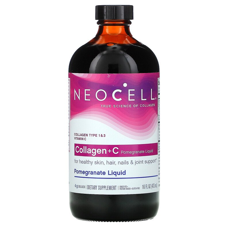 Collagen+C Pomegranate Liquid 16 fl oz (473 ml) by NeoCell