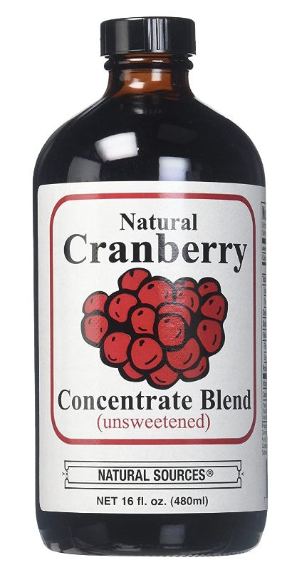 Natural Cranberry Concentrated Blend  16oz- Unsweetened