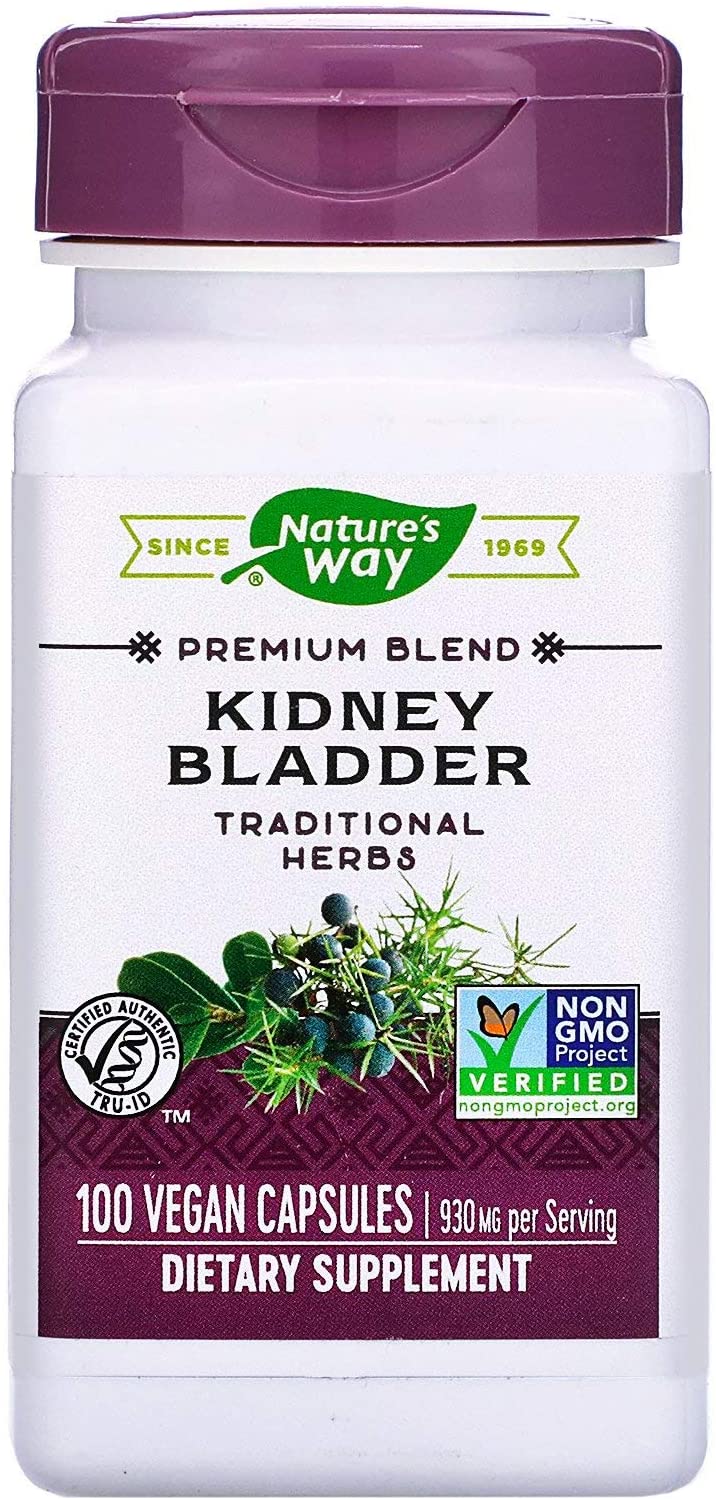 Kidney Bladder 465 mg 100 Vege Capsules by Nature&