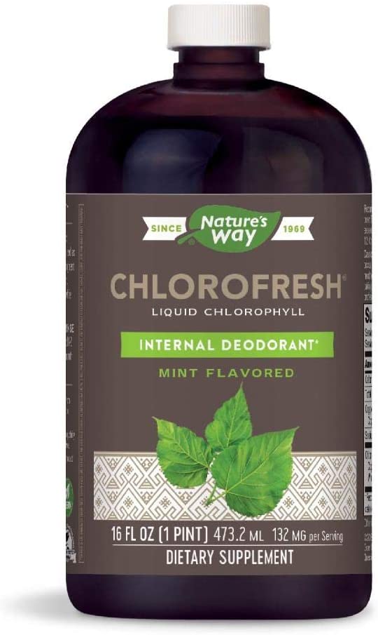 Chlorofresh Liquid Chlorophyll Mint Flavored 16 fl oz (473.2 ml) by Nature&