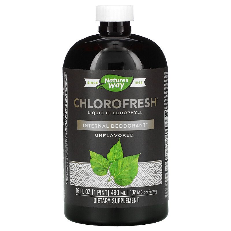 Chlorofresh Liquid Chlorophyll Unflavored 16 fl oz (473.1 ml) by Nature&