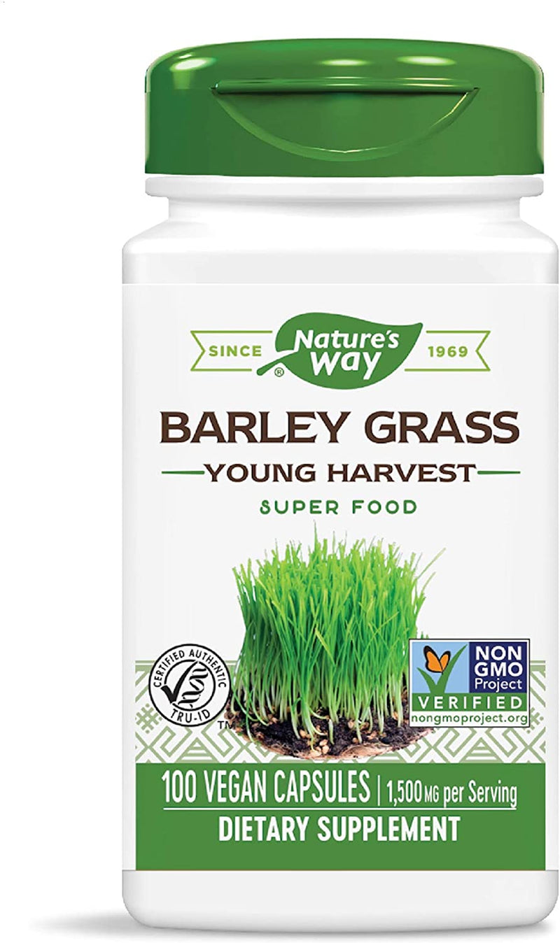 Barley Grass Young Harvest 500 mg 100 Vegetarian Capsules