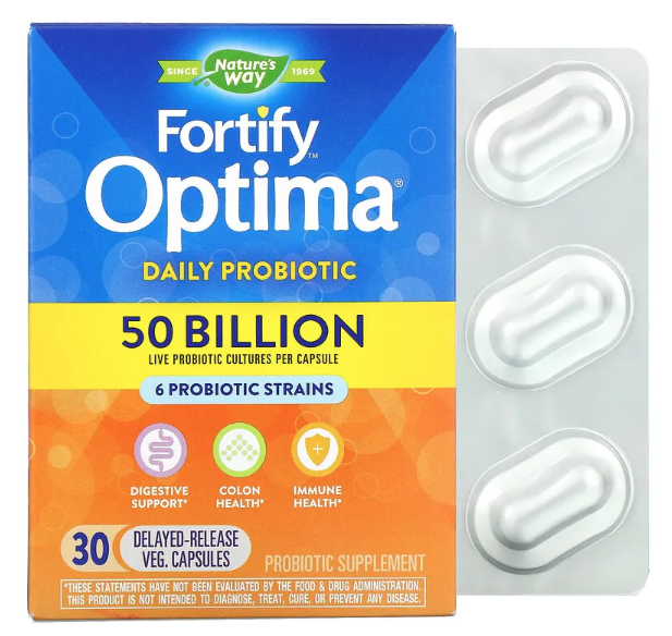 Fortify Optima Digestive Balance 30 Delayed Release Vegetarian Capsules