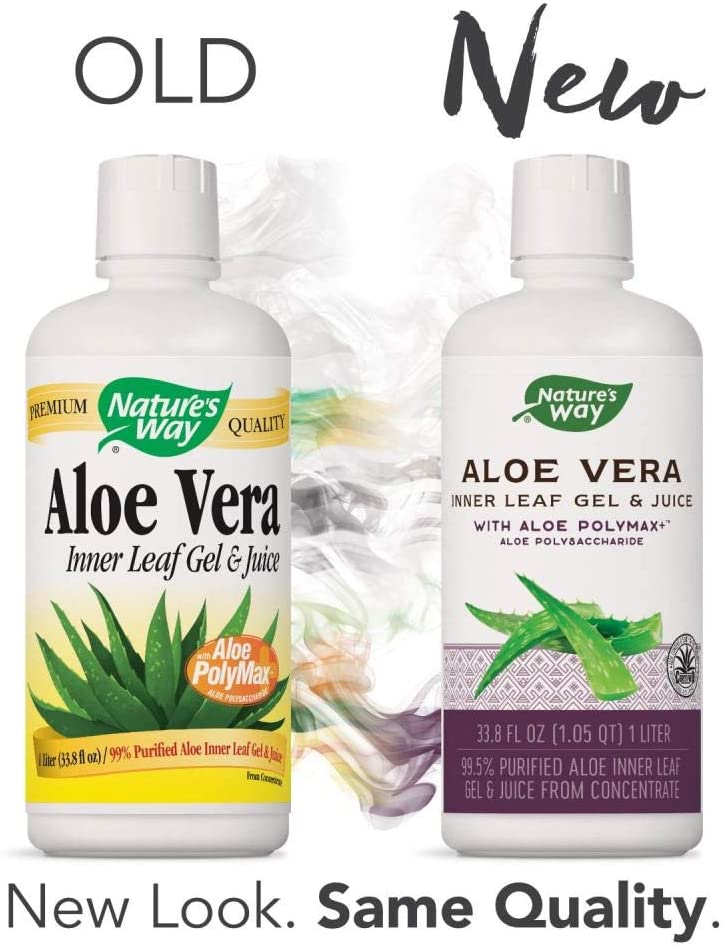 Aloe Vera Inner Leaf Gel & Juice 1 Liter (33.8 fl oz)