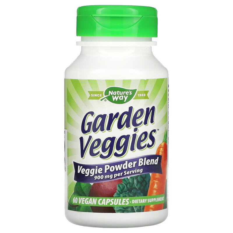 Garden Veggies 60 Vegetarian Capsules by Nature&