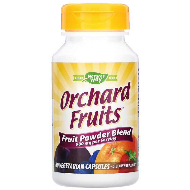 Orchard Fruits 60 Vegetarian Capsules by Nature&