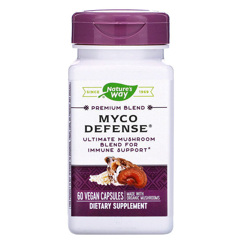 Myco Defense Immune 60 Vegetarian Capsules by Nature&
