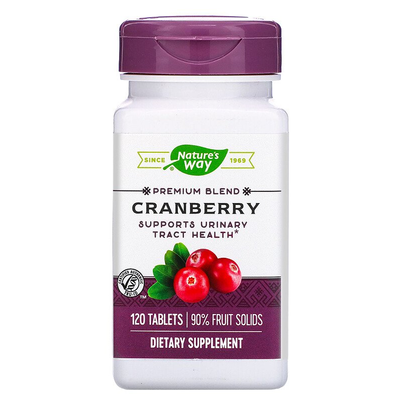 Cranberry Standardized 120 Tablets by Nature&