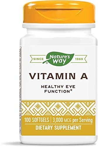 Vitamin A 10,000 IU 100 Softgels