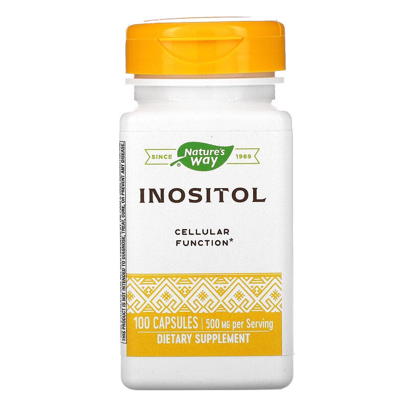 Inositol 500 mg 100 Capsules by Nature&