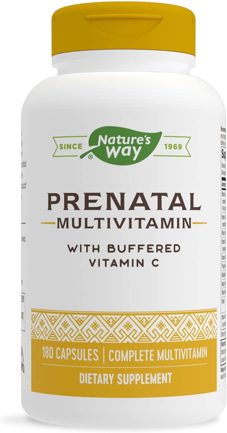 Prenatal Multi-Vitamin & Multi-Mineral 180 Capsules by Nature&