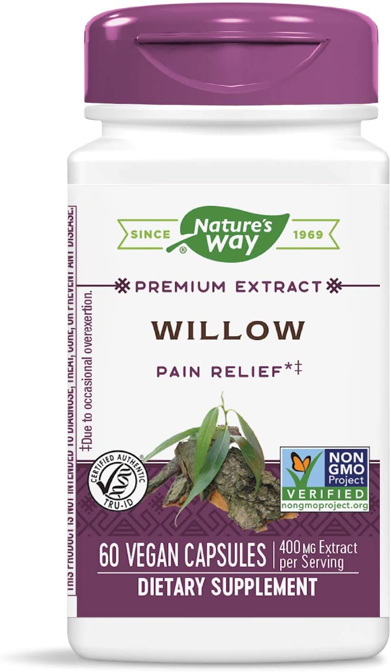 White Willow Standardized 60 Vegetarian Capsules
