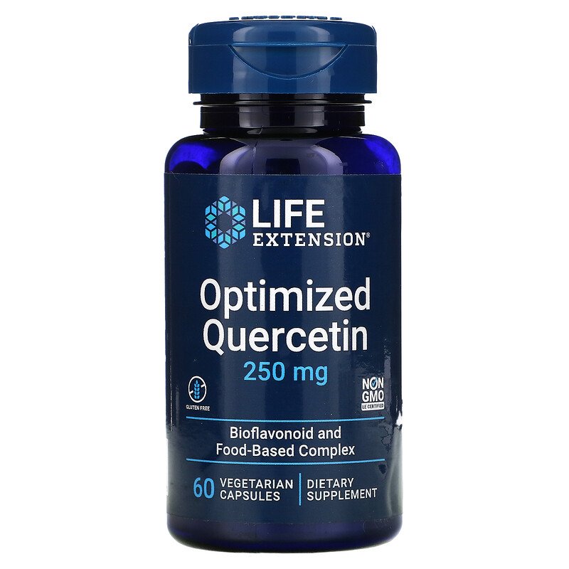 Optimized Quercetin 250 mg 60 Vegetarian Capsules