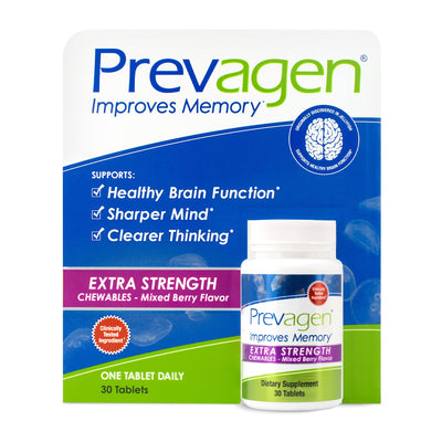 Prevagen Extra Strength Chewables 30 Tablets by Quincey Bioscience best price