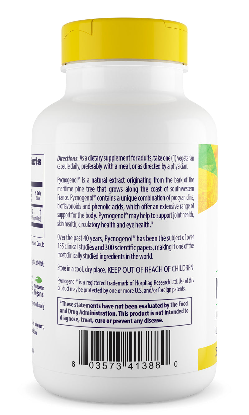 Pycnogenol 150 mg 120 Veggie Caps by Healthy Origins best price