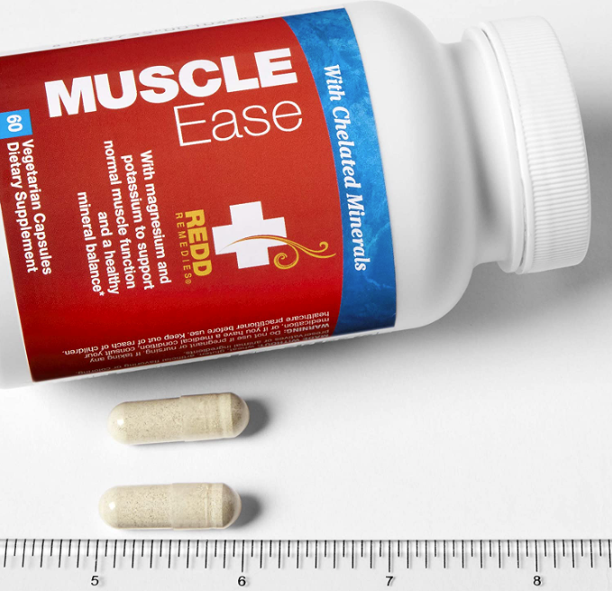 Muscle Ease 60 Vegetarian Capsules, by Redd Remedies