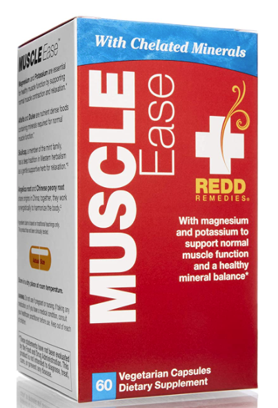 Muscle Ease 60 Vegetarian Capsules, by Redd Remedies