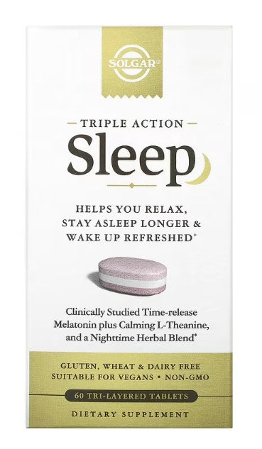 Triple Action Sleep 60 Tri-Layered Tablets