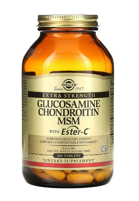 Glucosamine Chondroitin MSM with Ester-C 180 Tablets