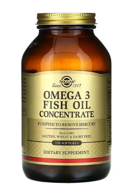 Omega-3 Fish Oil Concentrate 120 Softgels