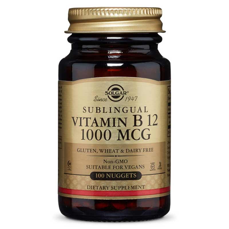 Sublingual Vitamin B12 1000 Mcg 100 Nuggets